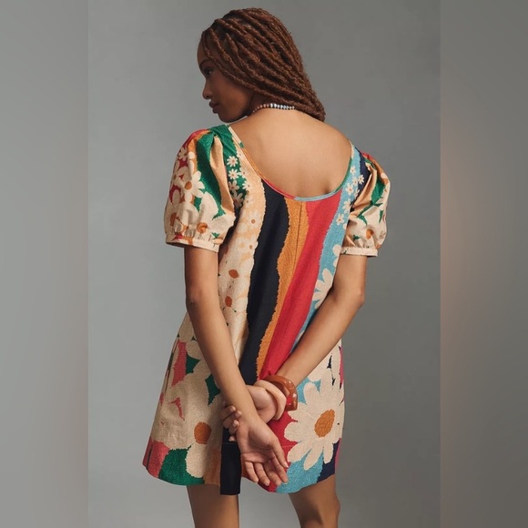 FARM RIO Super Fun Daisy Organic Cotton Mini Dress - Picture 6 of 15